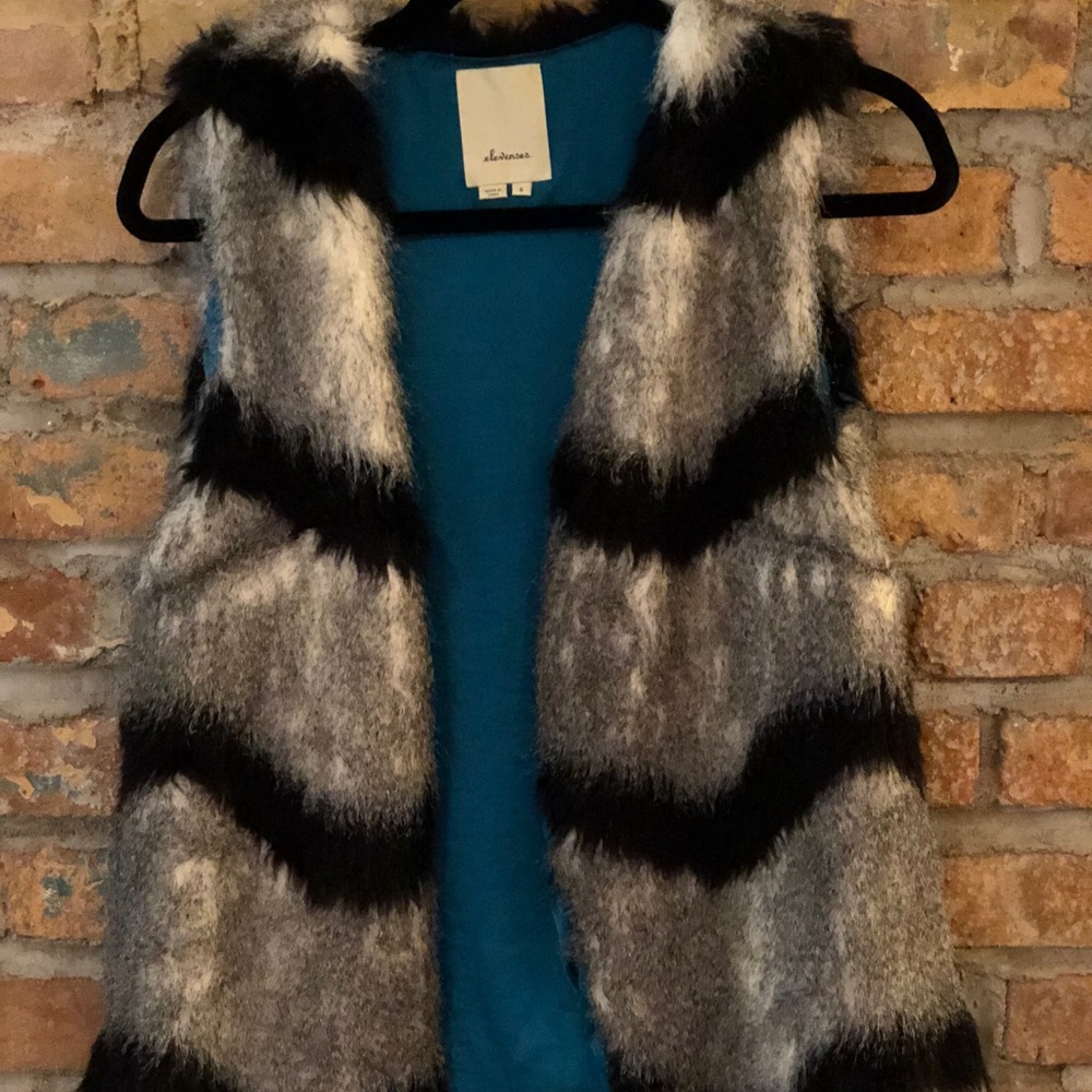 Fur Vest with silk lining